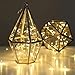 Cooo Led Fairy Lights Battery Operated String Lights, 16 Pack 20 Mini Led Firefly Starry Fairy String Christmas Lights 7.2Ft Silver Wire Small Rice Light for Wedding Bedroom Party Decor - Warm White