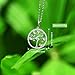 J.Rosée Christmas Jewelry Gifts Packing Tree of Life Sterling Silver Disc Pendant 18