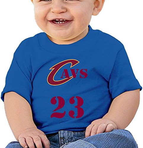 Shehe Knight Basketballer No 23 Custom Boy Brand New T-shirt RoyalBlue Size 18 Months