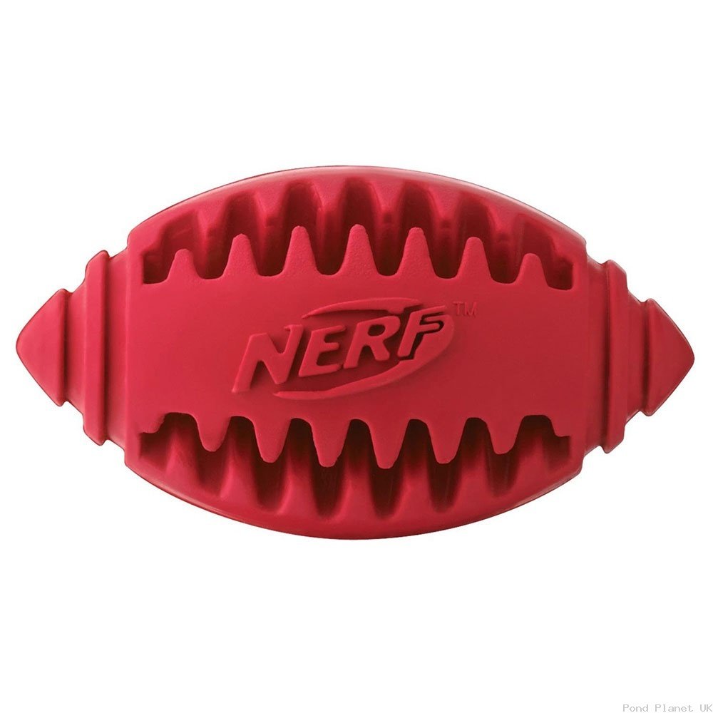 Nerf Dog Football Teether Toy, Medium,assorted colours