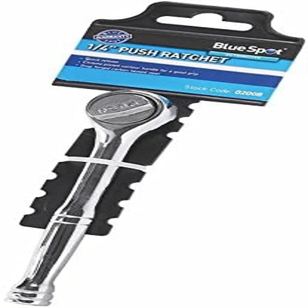 Blue Spot 1/4 inch Push Ratchet Handle