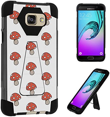 Galaxy A5 (2016) Case, DuroCase Transforma Kickstand Bumper Case for Samsung Galaxy A5 SM-A510 (Released in 2016) - (Mushroom White)