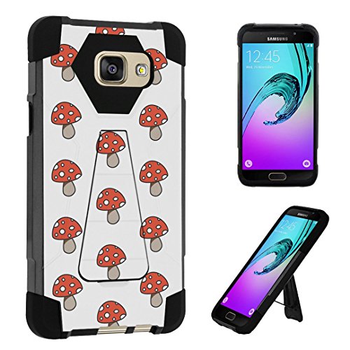 Galaxy A5 (2016) Case, DuroCase Transforma Kickstand Bumper Case for Samsung Galaxy A5 SM-A510 (Released in 2016) - (Mushroom White)