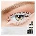 Fenleo Mascara Waterproof Black Curling Eyelash Volumising Makeup Cosmetic (White)