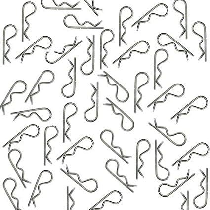 JQG 150 Universal Body Clips for All 1/10th Scale Rc Cars, Trucks and Buggy's