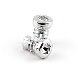 RTRHINOTUNING 50PCS Chrome 7.9mm(0.31in) Wheels