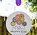 Zaffron Shop Happy Eid Flower Party Hanging Decorations (6 Pack)