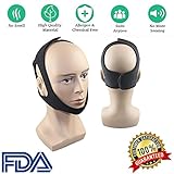 Restify Anti-Snoring Chin Strap - Best Snoring Solution - Stop Snoring Chin Strap - Fits All Sizes, Fully Adjustable Sleep Aid Device - Helps Create a Silent Sleep - [V2 Updated]