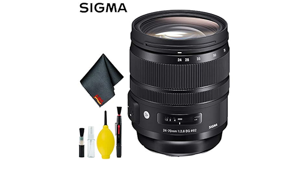 Amazon Com Sigma 24 70mm F 2 8 Dg Os Hsm Art Lens For Canon Ef International Model Standard Kit Camera Photo
