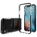 LUVVITT Prooftech Cover with Extremely Shockproof TPE Shock Absorption Bumper Case Designed for iPhone Xs/X (2017-2018) - Clear/Black