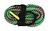 QUAN MIAO Gun Cleaner Bore Cleaner .40 Cal .41 Caliber Pistol/Shotgun Cleaner Kit Brass Weighted Cord