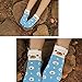 4-5 Pairs Womens Cute Animal Socks, Fun and Cool Cotton Art Socks,One Size