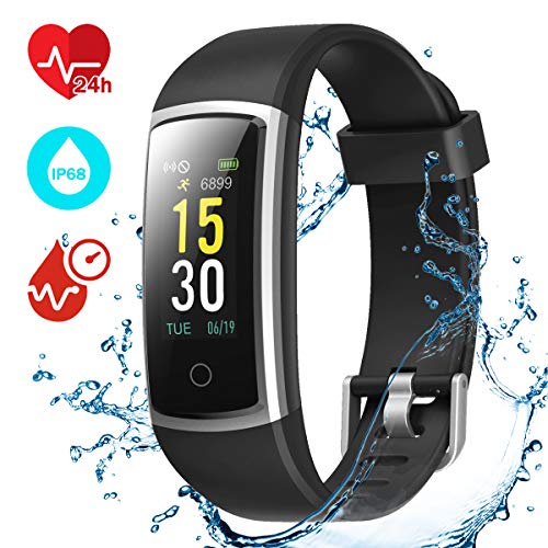CHEREEKI Fitness Tracker, Heart Rate Monitor Activity Tracker with Blood Pressure Sleep Monitor 14 Sports Tracking, Color Screen IP68 Waterproof, Fitness Watch Step Calorie Counter - Thumbnail 7