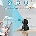 Zeetopin 1080P Wifi Security Camera , Indoor Dome Surveillance Cams Pan / Tilt / Zoom Wireless IP camera , Remote Home Monitoring Systems, Day/Night Webcams Cloud Storage for Pet, Baby Video Monitor