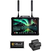 Hollyland Pyro 7 Wireless Video Transmitter &amp; Receiver &amp; 7 inch Camera Field Monitor HDMI &amp; SDI 1300ft Range, 60ms Latency Auto Dual-Band Hopping with Waveform, LUTs, Recording, Vector Scope,Solo kit