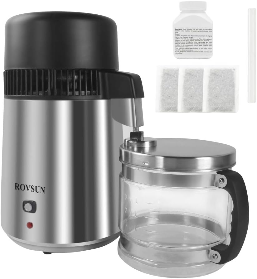 ROVSUN zokop 4Liter Countertop Water Distiller Machine Fully Upgraded