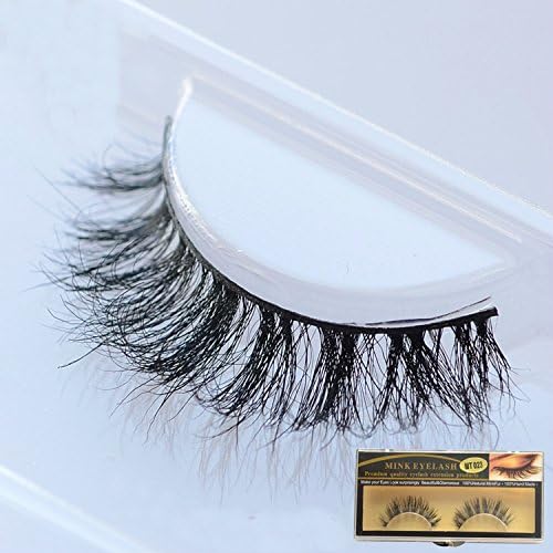 Amoroam Handmade Horsehair Eyelashes Deluxe Long Fake Eyelashes Reusable Eyelash Strip Long Lasting Comfortable False Eyelashes