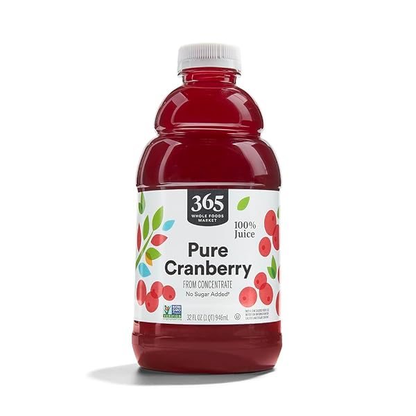 365 BY WHOLE FOODS MARKET, 100% CRANBERRY JUICE,...