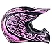 Typhoon Helmets Typhoon ATV Motorcycle Helmet with Goggles & Gloves - DOT Certified Off-Road Racing Protection Gear Set for Men - Durable MX Combo Pack