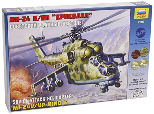 Zvezda Z7293 Mil-24b Hind C Model Kit 1:72