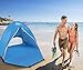 ropoda Beach Tent, Portable Pop up Sun Shelter-Automatic Instant Family UV 2-3 Person Canopy Tent for Camping,Fishing,Hiking,Picnicing-Outdoor Ultralight Canopy Cabana Tents with Carry Bag