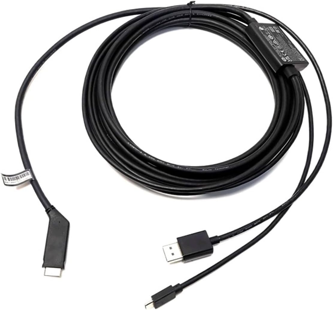 GFTVRCE for HP Reverb G2 Replacement VR Cable Compatible VR Headset Cord PC Connecting Connector Extension DP USB TypeC VR Helmet Accessories Cable 6m Glasses Line 1st Generation