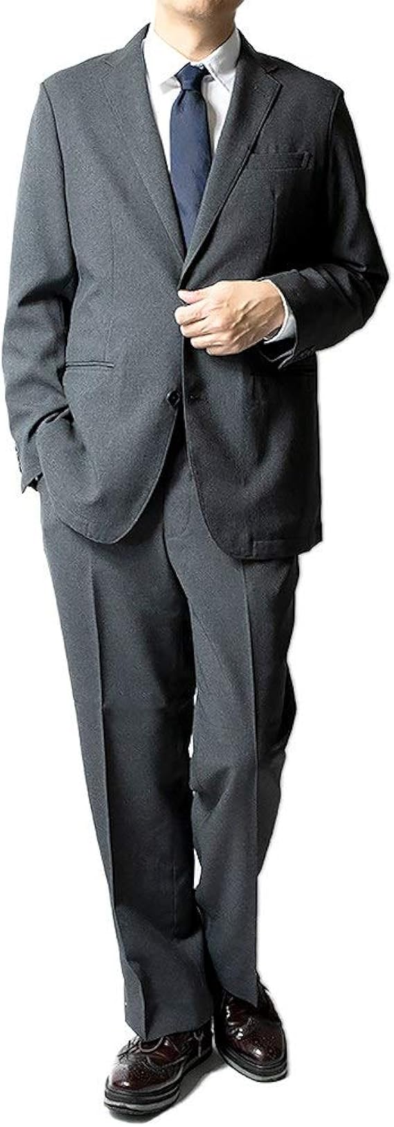 Amazon Co Jp ジェネレス ウォッシャブル スーツ セットアップ メンズ 服 ファッション小物