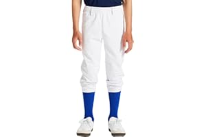 DEVOROPA 2T/3T/4T/5T to Big Kids Youth Boys Baseball Pants Girls Softball Fast Pitch Tee Ball Practice Pants Pockets