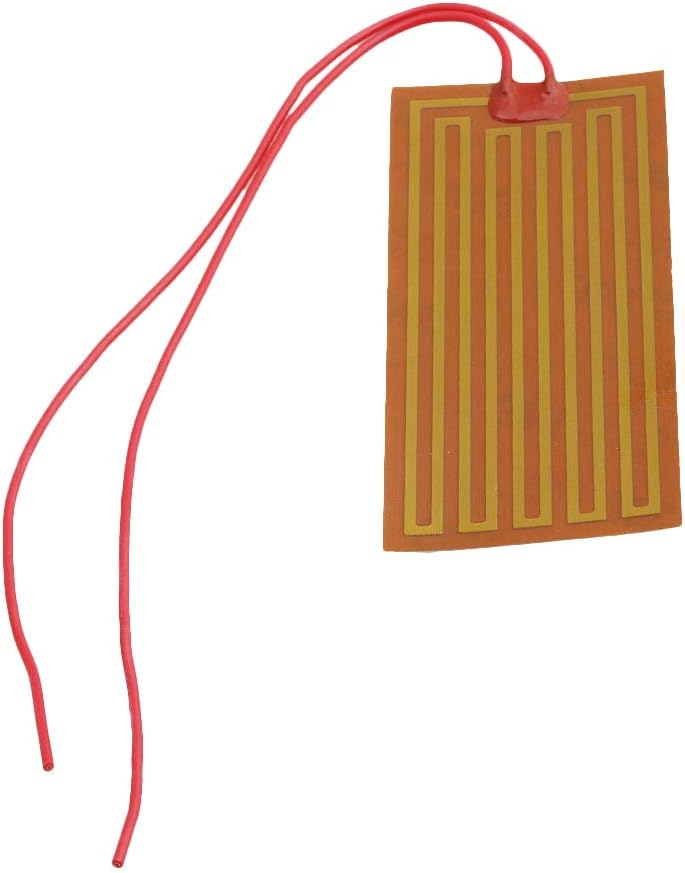24V 30W Polyimide Flexible Adhesive Thermo Foil Heater Heating Film 100mm x 150mm