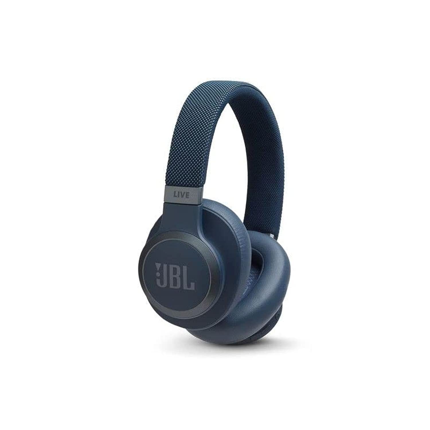 JBL LIVE 650 BTNC Wireless Over-Ear Noise-Cancelling Headphones with Alexa Built-In, Google Assistant and Bluetooth, Up to 30 Hours of Music, White