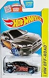Hot Wheels, 2015 HW Off-Road 2008 Mitsubishi Lancer Evolution [Black] 77/250