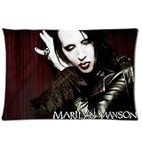 1 X Marilyn Manson Custom Pillowcase Standard Size 20x30 PWC-924