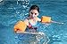 Easyinsmile Swim Roll up Arm Bands floats Sleeves Swimming Trainers Floatation Armbands Rings floatie Tube Armlets(orange)
