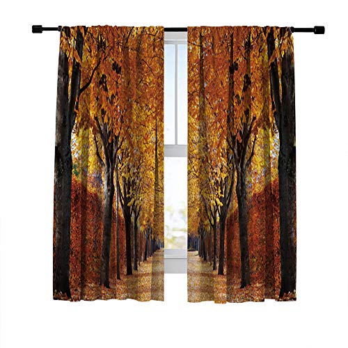 Misscc Light Blocking Blackout Curtains For Living Room Bedroom
