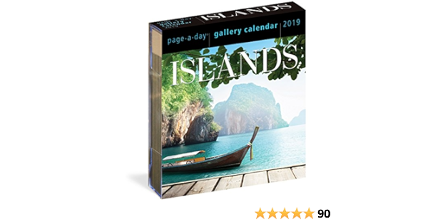 Amazon.com: Islands Page-A-Day Gallery Calendar 2019: 9781523503490: Workman Publishing: Libros