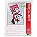 Dimensions Needlepoint Kit, 'Penguin Trio' Personalized Christmas Stocking, 16''