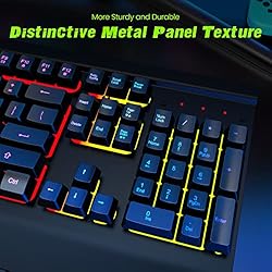 Gaming Keyboard Wireless, Light Up LED
