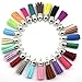 40mm Mix Color Suede Tassel for Keychain Cellphone Straps Jewelry Charms,50pcs Leather Tassels Diy Accessories