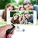 Fintie Bluetooth Wireless Multimedia Remote Music Control Camera Shutter for iOS and Android Smartphones Tablets - Black
