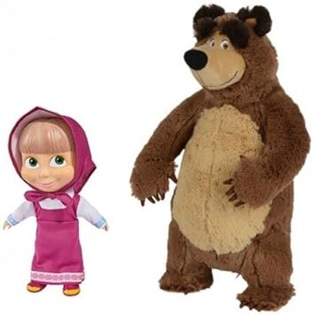 muñeca de masha y oso
