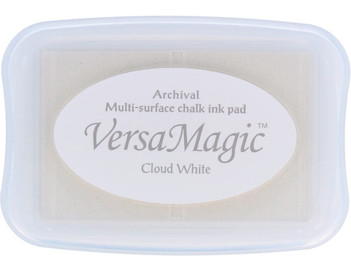Tsukineko Versamagic Chalk-Finish Ink Pad - Cloud White