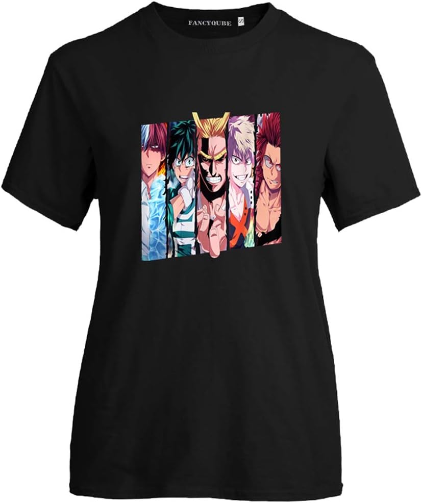SGOT My Hero Academia T Shirts for Women, Japanese Anime Unisex Cosplay Tshirts for Anime Fans(S Style 03)
