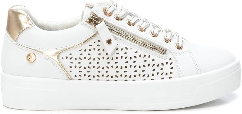 - Sportschuhe Sneaker Damen Weiß - Bequeme und vielseitige Schuhe - Casual Mode - Modell 14362403 (Größe 39)