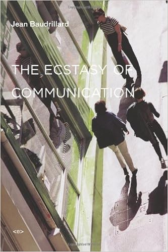jean baudrillard.the ecstasy of communication