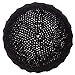 Bandana.com Black Dual Weave Muslim Turkish Kufi Hats- Single Piece