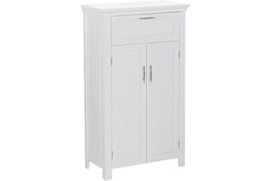 RiverRidge Home 06-038 Somerset 2 Door Floor Cabinet, White
