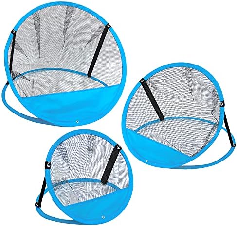 QAAYUU Golf Chipping Net (3 pcs)- Indoor/Outdoor Golfing Target Accessories for Backyard Accuracy and Swing Practice, Multiple Targets Portable Collapsible Carrying Case Gift Box QAAYUU Golf Chipping Net (3 pcs)- Indoor/Outdoor Golfing Target Accessories for Backyard Accuracy and Swing Practice, Multiple Targets Portable Collapsible Carrying Case Gift Box