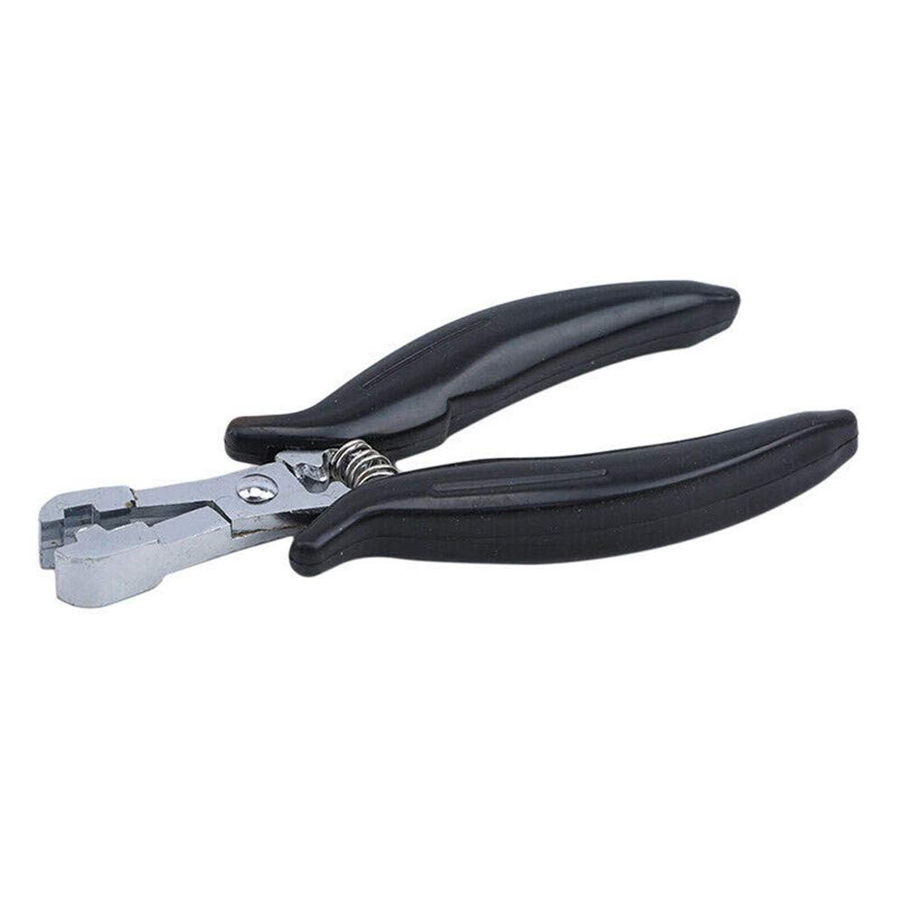Hair Extension Pliers U-Tip Nickel-chromium Alloy Keratin Bonding Bond Pliers for Heat Fusion Hair Extensions