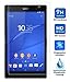 Sony Xperia Z3 Tablet Compact Tempered Glass Screen Protector,CoolDi 0.3mm Slim And 9H Hardness Bubble-Free, Anti-Fingerprint, Oil Stain&Scratch Coating for Sony Xperia Z3