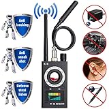 Anti Spy Detector &amp; Camera Finder RF Signal Detector GPS Bug Detector Hidden Camera Detector for GSM Tracking Device GPS Radar Radio Frequency Detector